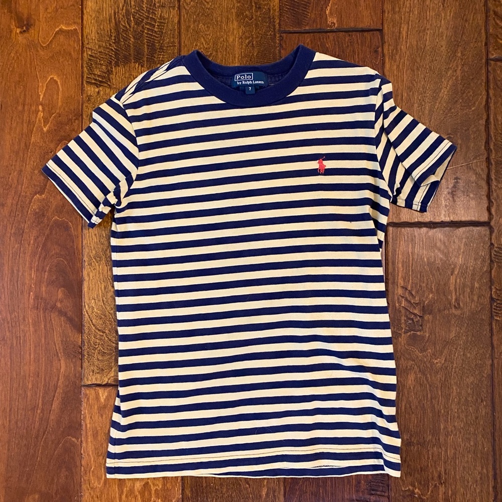 Polo Ralph Lauren Crew Neck Shirt Size 7